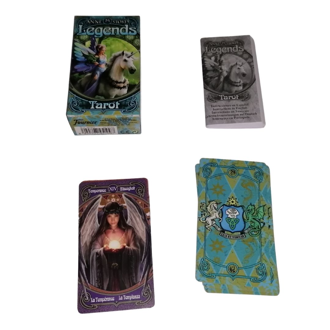 Tarôt Legends de Anne Stokes (78 cartas)