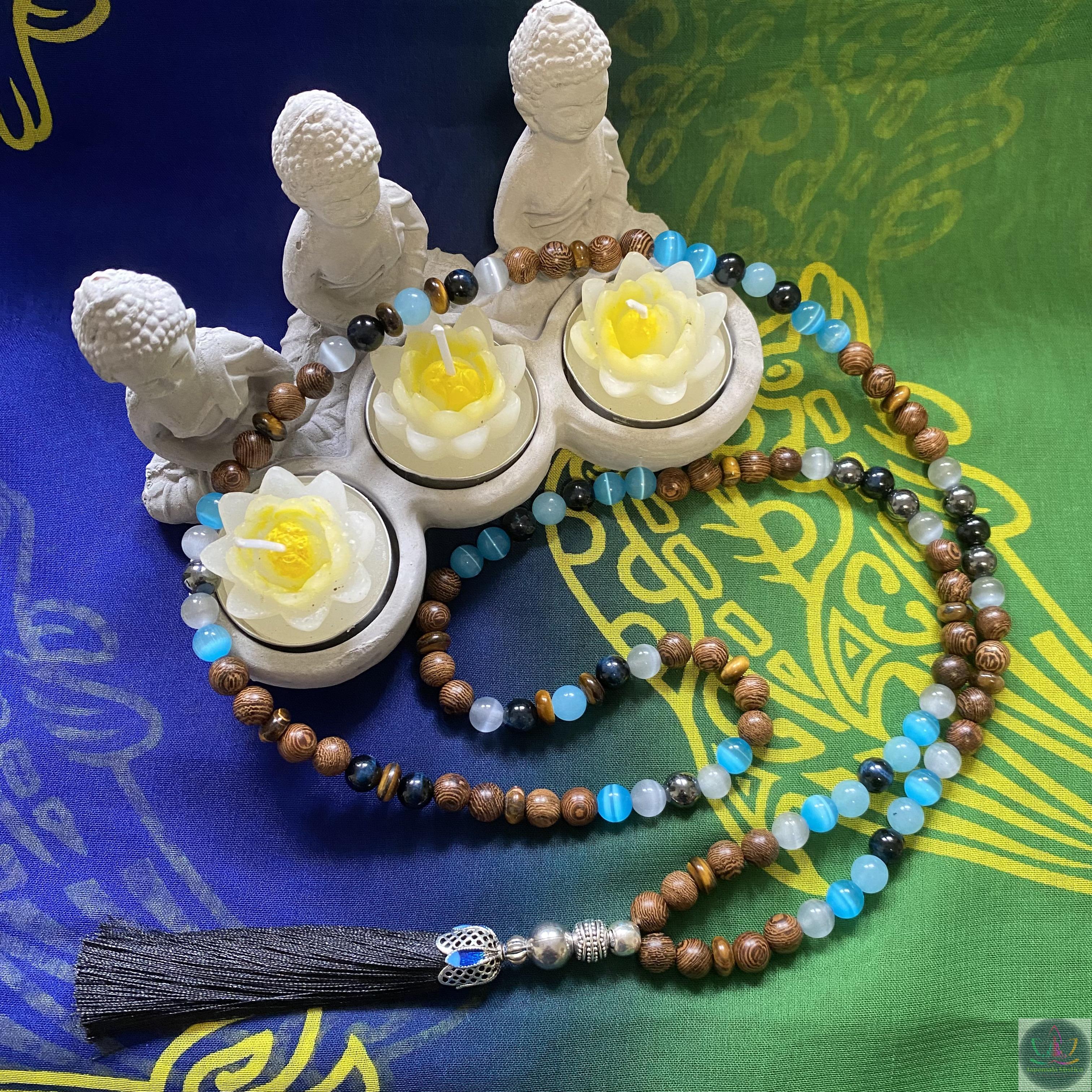 Japamala meditação Arcanjo Miguel 108 contas