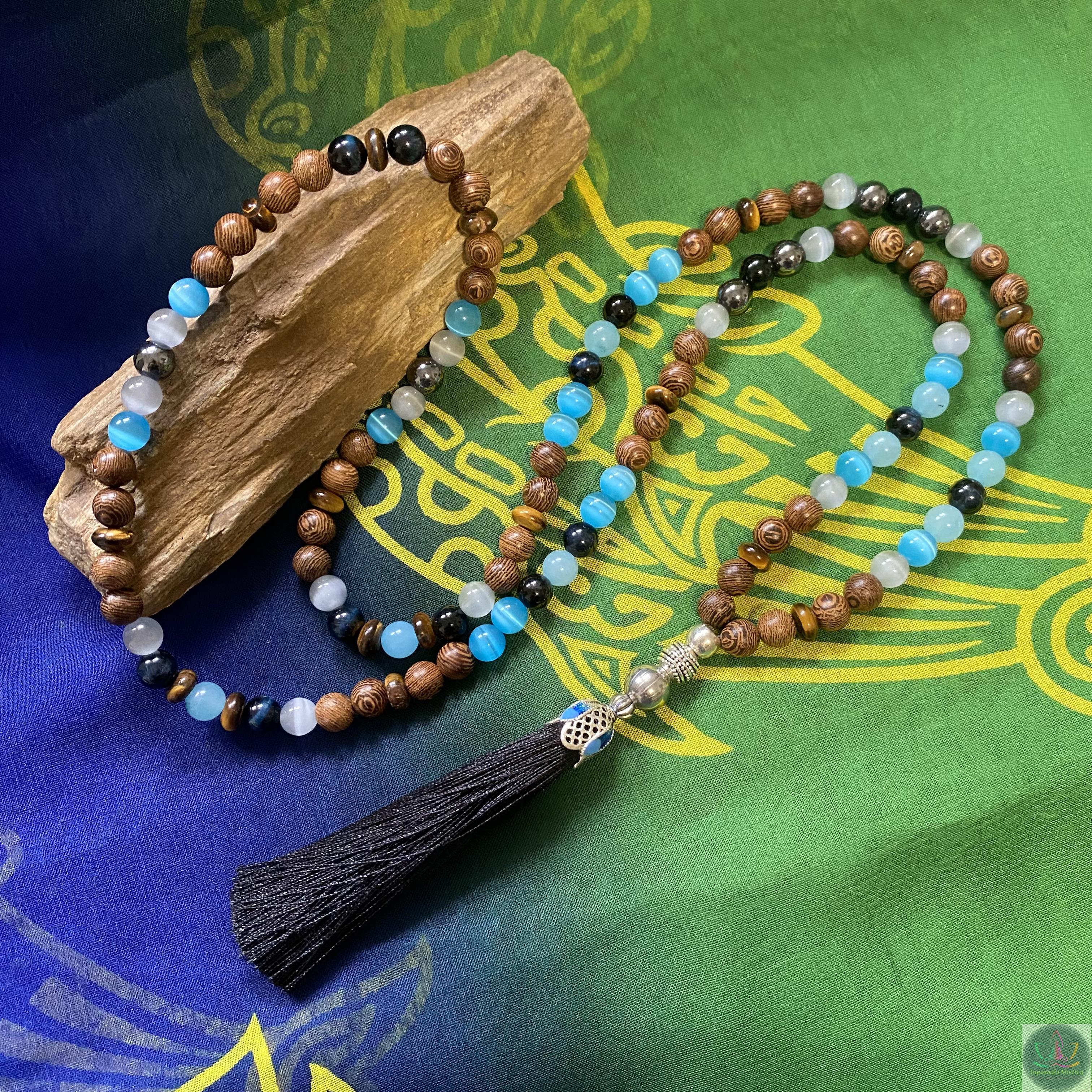 Japamala meditação Arcanjo Miguel 108 contas