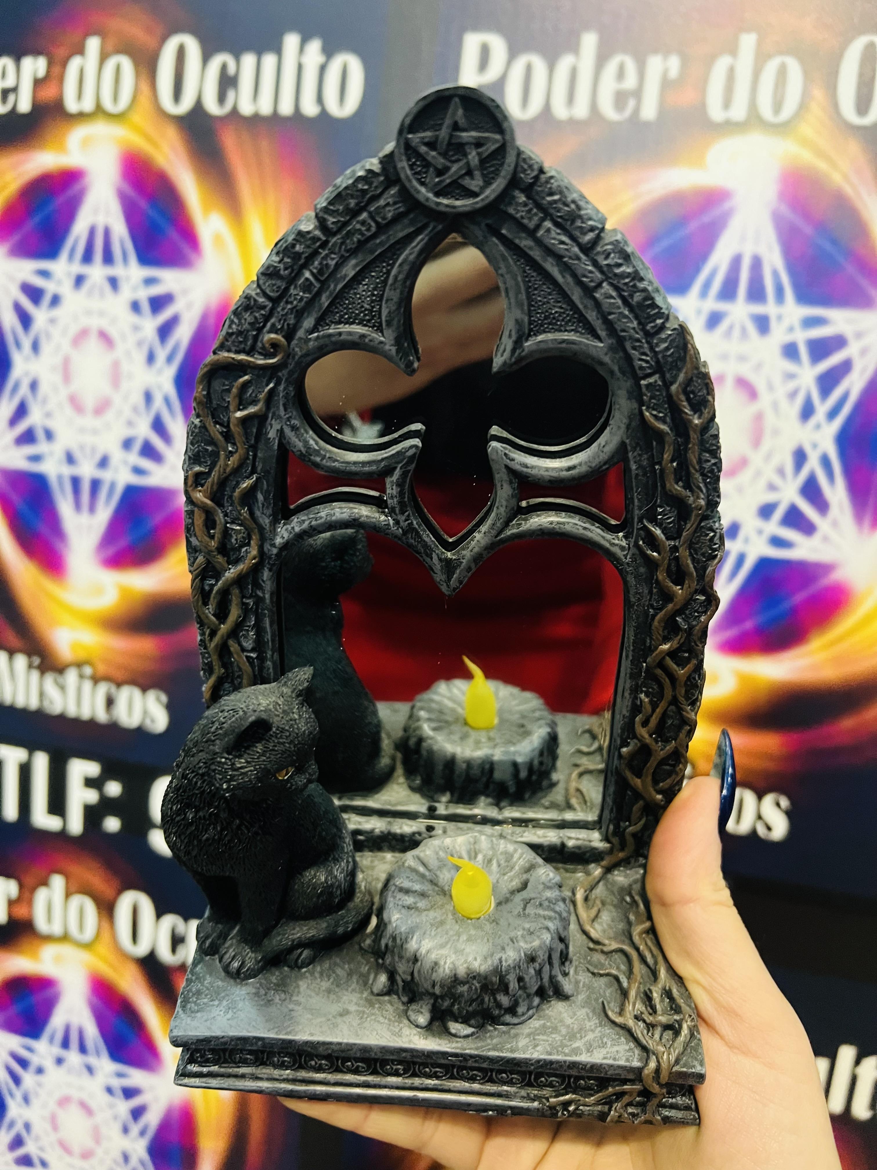 Espelho Mágico e Místico com Luz 