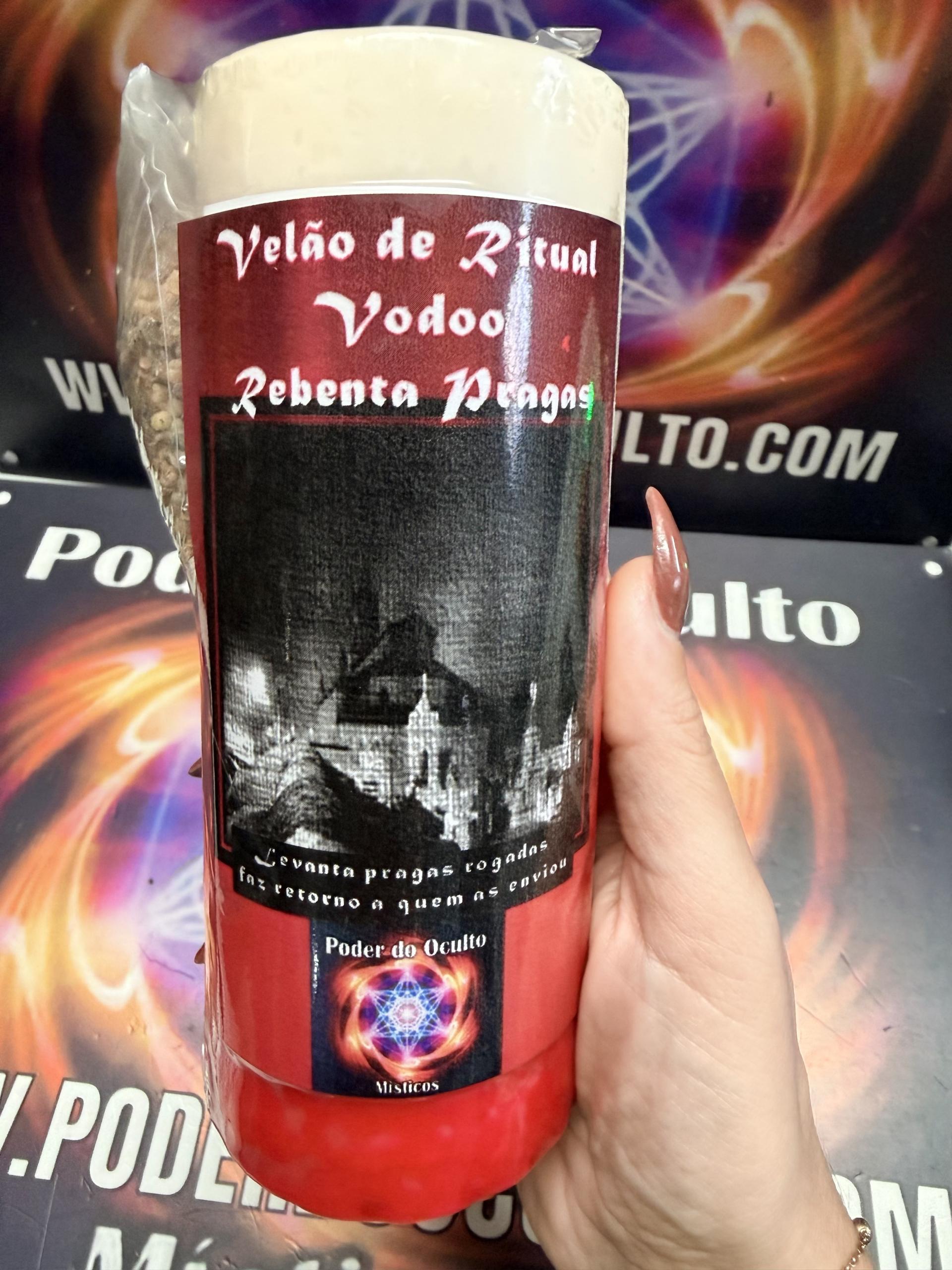 VELÃO DE RITUAL REBENTAS PRAGAS 