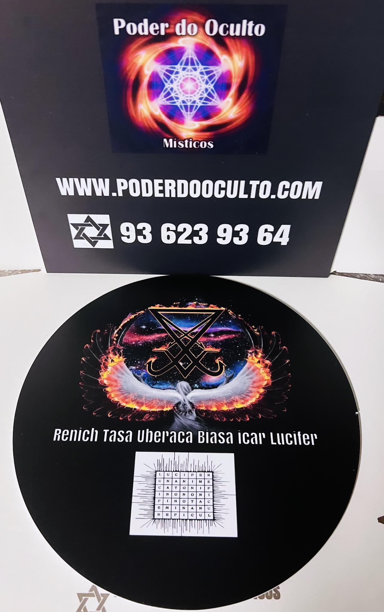 PLACA DEAMON LUCIFER 