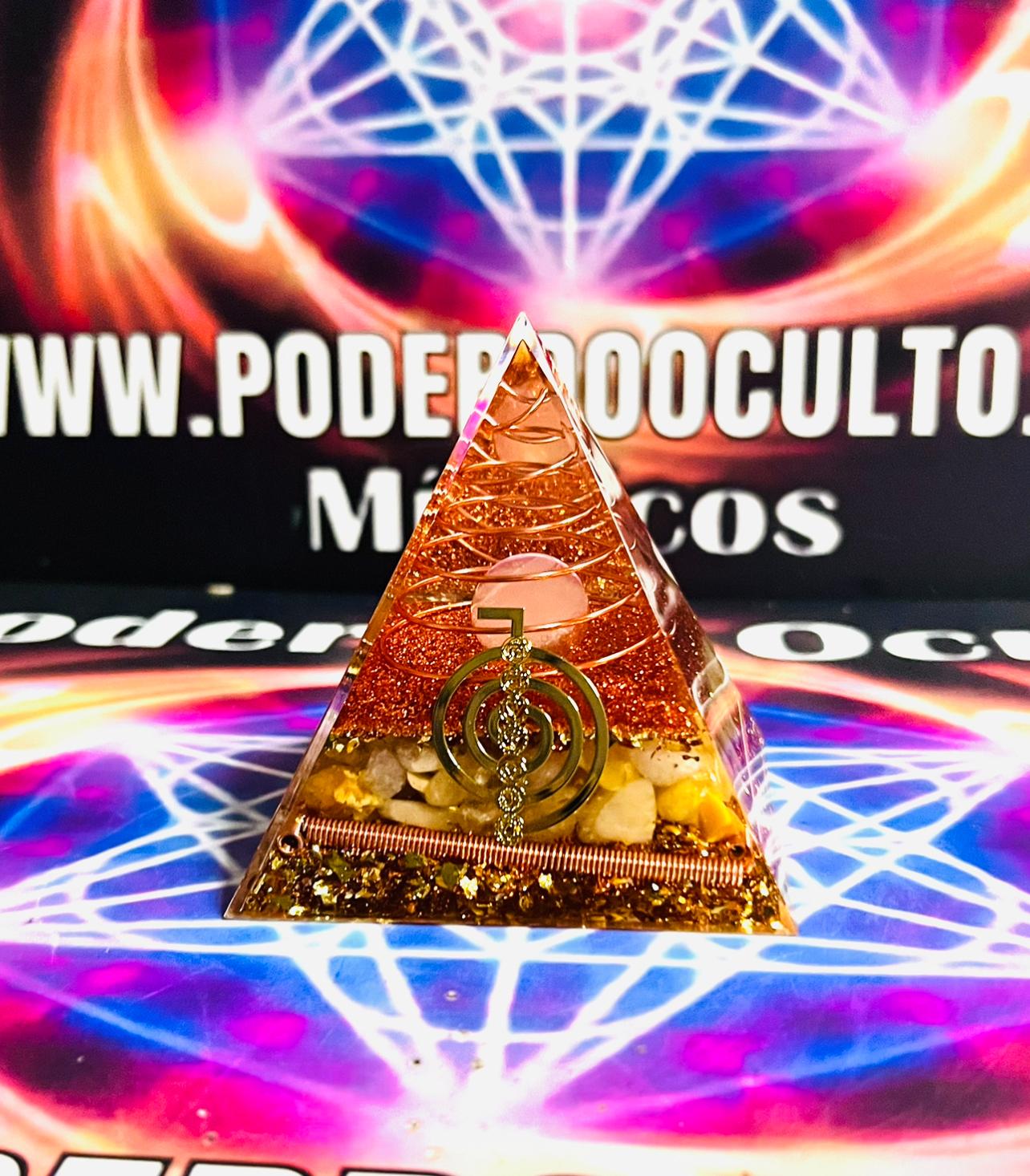 ORGONITE PIRAMIDE CHOKUREI